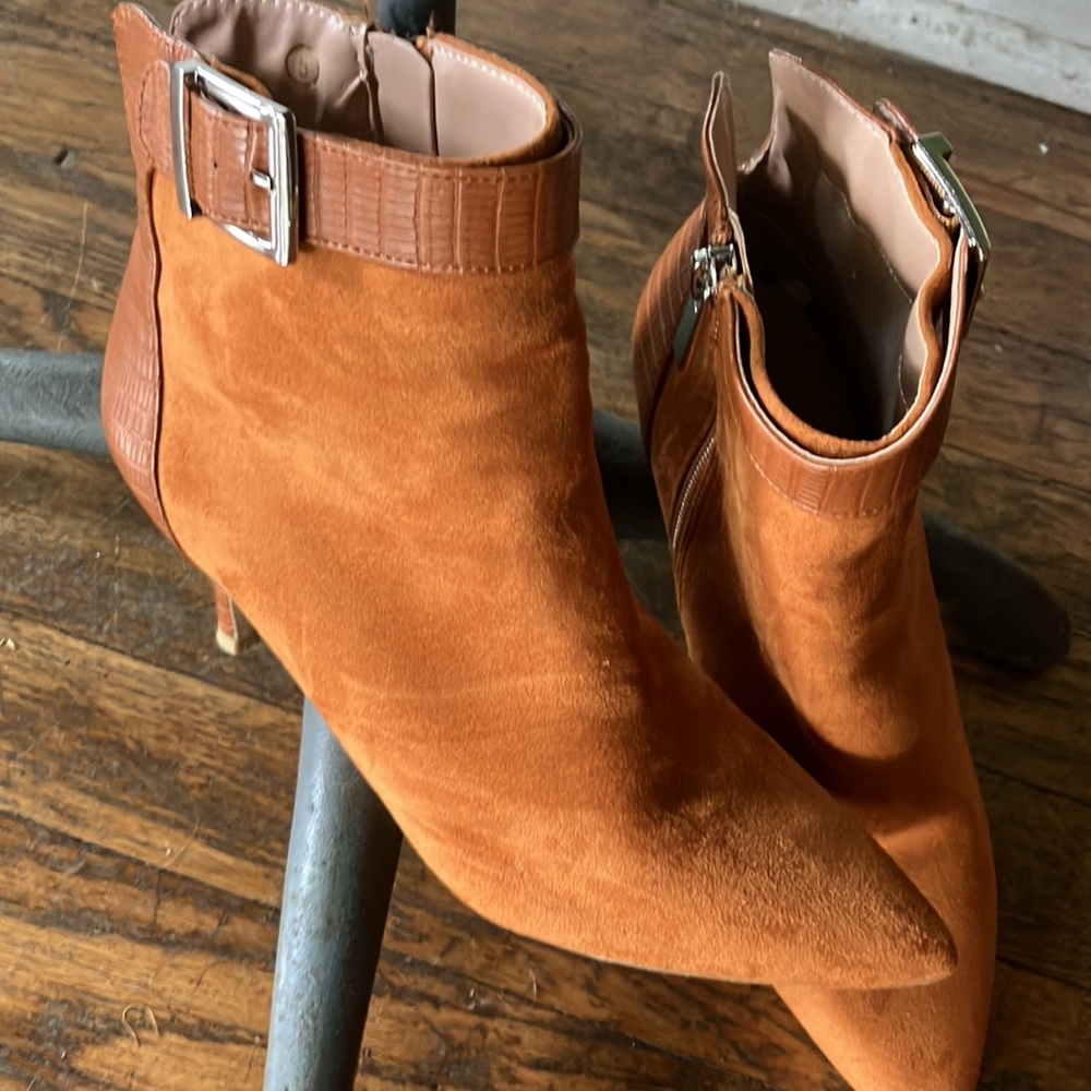 Rust ankle boots - Picture 2 of 4